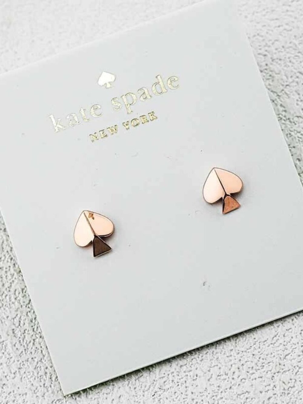 Kate Spade Heart Stud Earrings